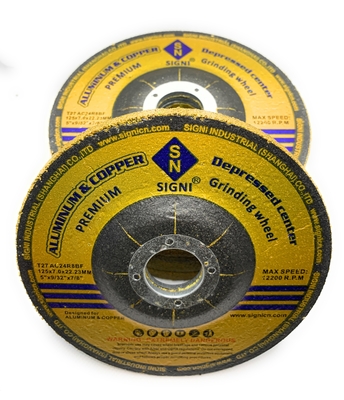 Muela abrasiva de aluminio sin la carga (no carga al moler de aluminio, de cobre y no ferroso)