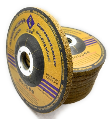 Muela abrasiva de aluminio sin la carga (no carga al moler de aluminio, de cobre y no ferroso)