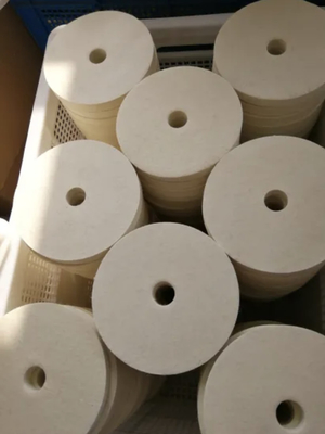 Wool Flap Disc 4&quot; Wool Finishing Metal Polishing / Buffing
