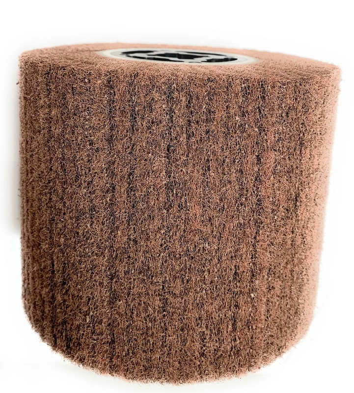 Non-Woven Flap Wheel, Scouring Pad Wire Drawing Polishing Burnishing Wheel Disc, Wire Drawing Polishing Burnishing Wheel